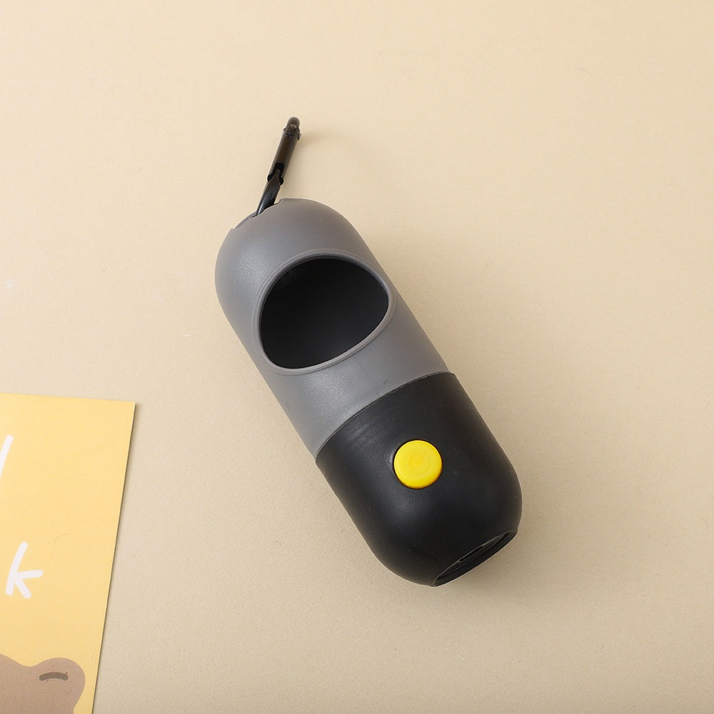 Black poo bag dispenser