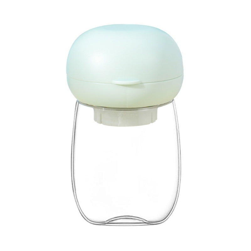Green dog water bottle