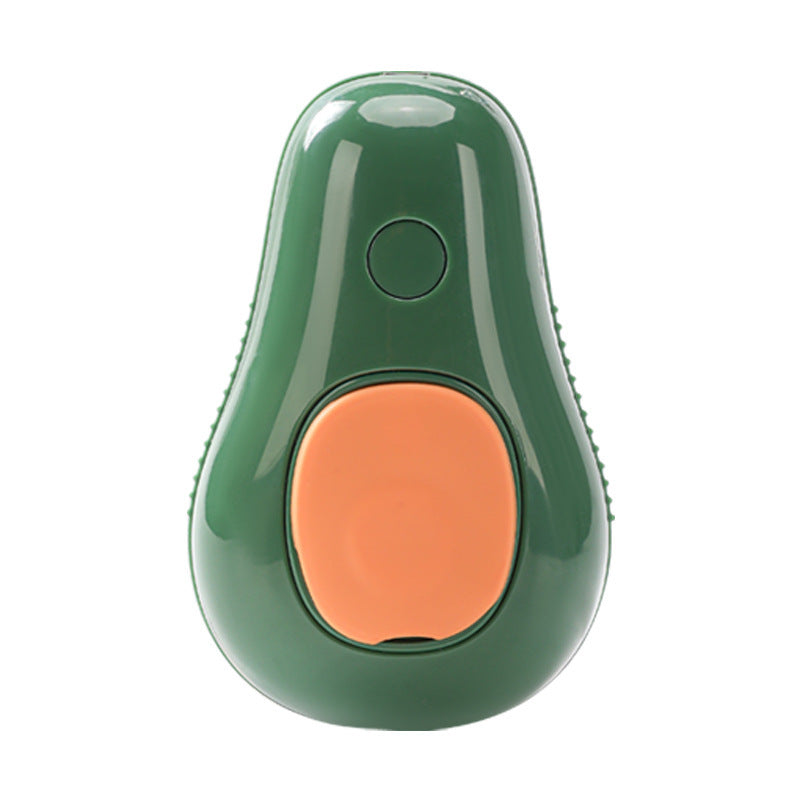 Avocado green mist grooming brush