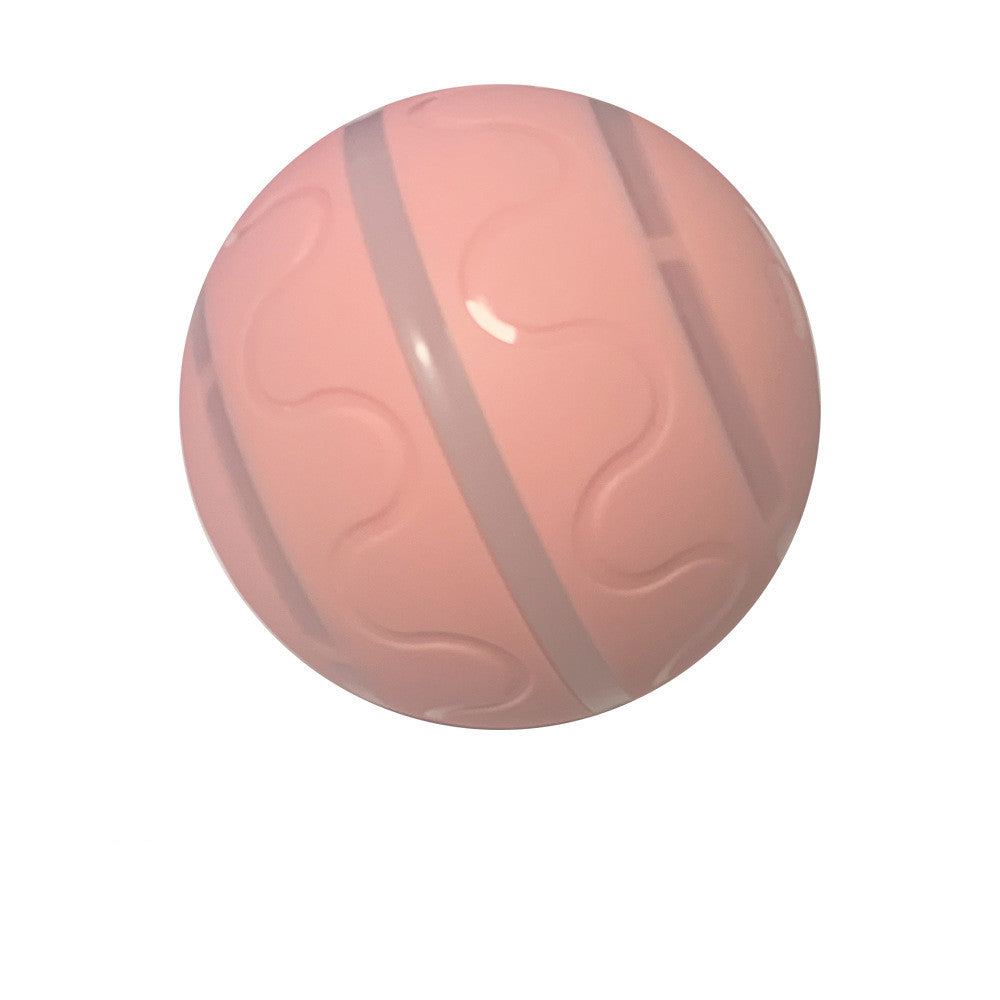 Pink plain cat ball