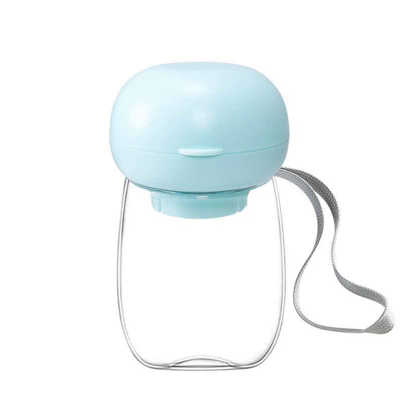 Blue dog water bottle