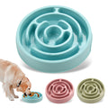 Slow feeder maze dog bowls