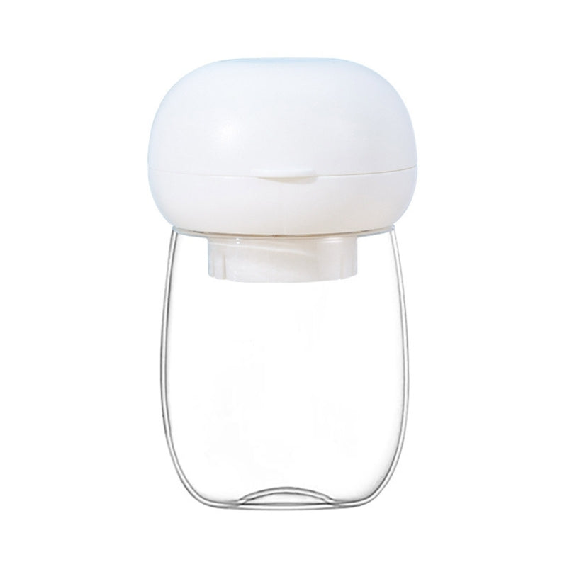 White dog water bottle